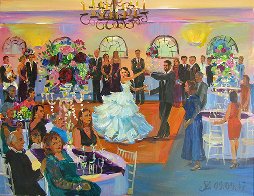wedding painting 09-09-17
