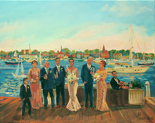 wedding painting sep 1 2018 regatta place