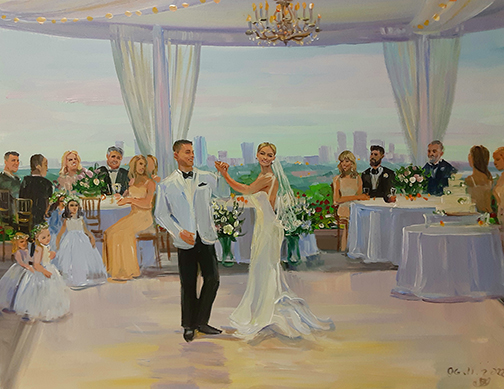 6-11-2022 wedding painting